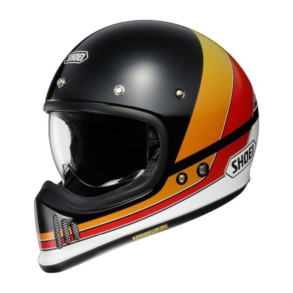 Shoei EX-Zero equation bukósisak, fekete-narancs tc-10