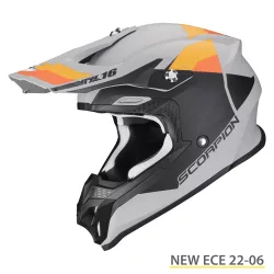   Scorpion VX-16 Air Spectrum cross bukósisak, matt orange l méret