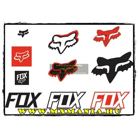 Fox 2106 Track Pack matrica
