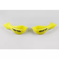 Cserélhető műanyag a fém betétes kézvédőhöz, sárga