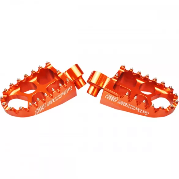 SCAR lábtartók, több féle motortípushoz,PIROS