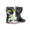 Kenny Racing fekete - fluo gyerek csizma