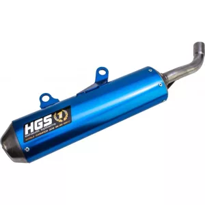 HGS Kipufogódob TC/SX250 23-25 OVAL BLUE/STEEL