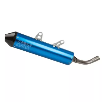 Hgs kipufogódob Tc/sx250 23 - 25 oval kék/CARBON