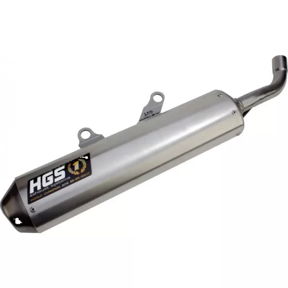 HGS Kipufogódob KX250 05-08 GREY/STEEL