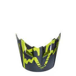 fox visor v1 race szürke-acid m/l