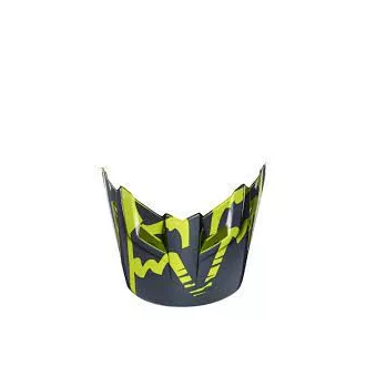 Fox visor v1 race szürke - acid m/l