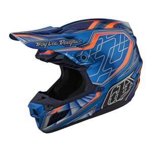 Troy Lee Designs  SE5 ECE Composite Lowrider bukósisak,kék