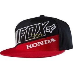 Fox Honda Premium Black-Red Snapback