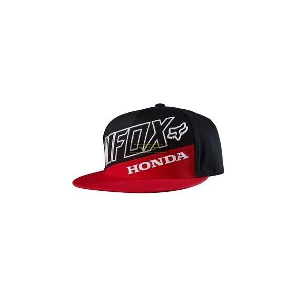 Fox Honda Premium Black-Red Snapback