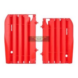 Polisport Hűtővédő műanyag Honda motorokhoz, piros