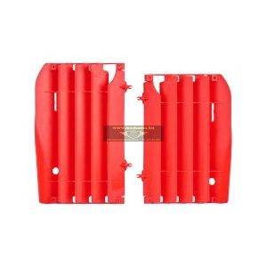 Polisport Hűtővédő műanyag Honda motorokhoz, piros