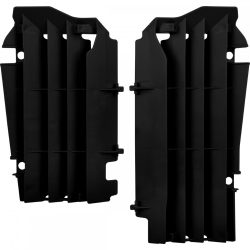 Polisport Hűtővédő műanyag  Kawasaki motorokhoz, fekete
