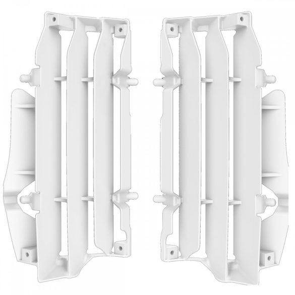 Polisport Hűtővédő műanyag  Beta motorokhoz, fehér