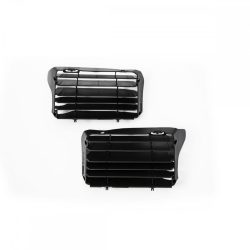 Polisport Hűtővédő műanyag  Honda motorokhoz, fekete