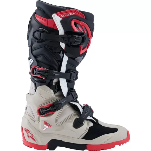 Alpinestars Tech 7 enduro szürke-piros csizma