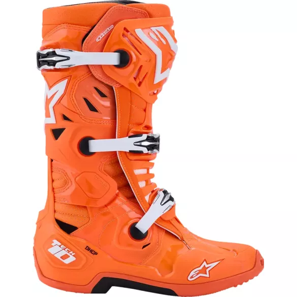 Alpinestars Tech 10 Supervented orange-white csizma