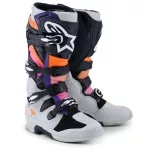 Alpinestars Tech7 fekete-világosszürke-narancs csizma