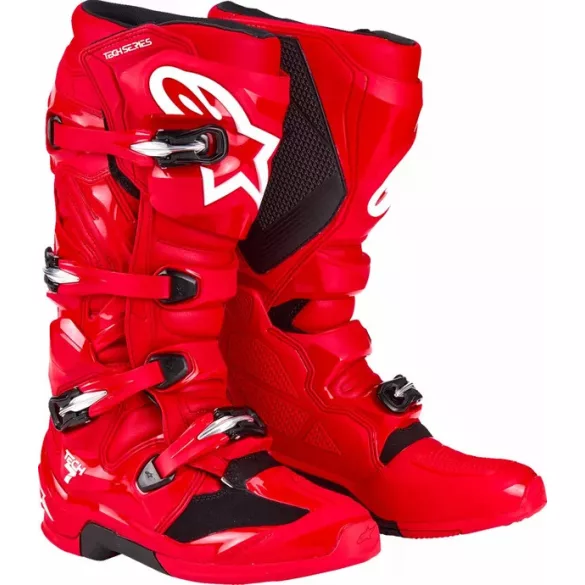ALPINESTARS TECH 7 CSIZMA piros-fekete