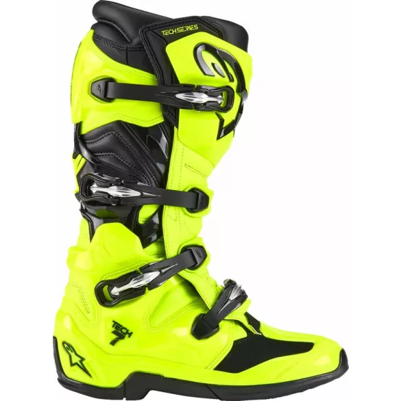 ALPINESTARS TECH 7 CSIZMA fluo sárga-fekete
