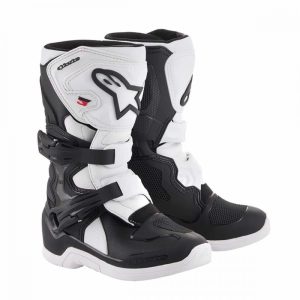 Alpinestars  Tech 3S cross csizma, Gyerek, FEKETE-FEHÉR, 35,5