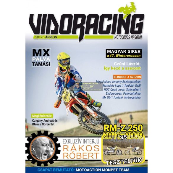 Vidoracing Motocross Magazin Április