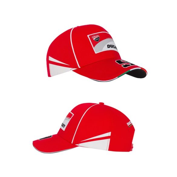 DUCATTI BASEBALL SAPKA  PIROS '09