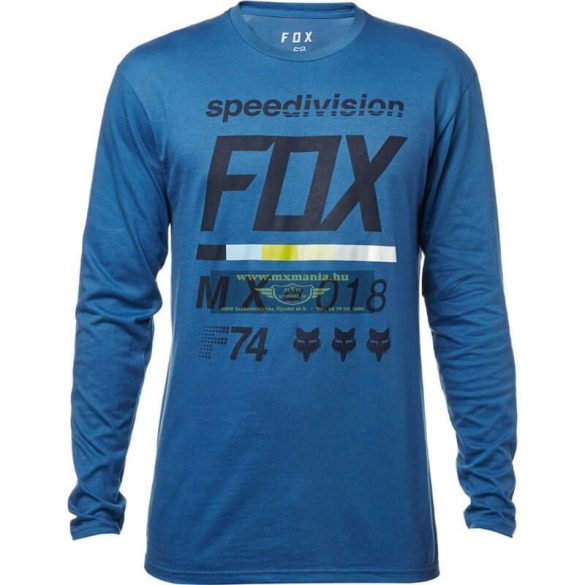  Fox Draftr Tech hosszúujjú póló, XL méret