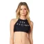Fox top bolt high neck bikini felső