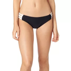 Fox Bolt Lace Up bikini alsó fekete