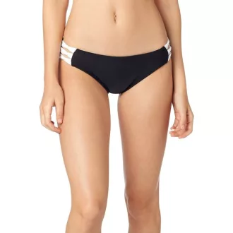 Fox bolt lace up bikini alsó fekete