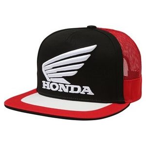 Fox Snapback Honda sapka, piros-fekete 