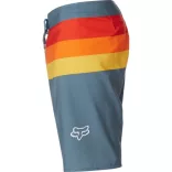 FOX BOARDSHORT DEMO, SZÜRKE-PIROS-NARANCS 38