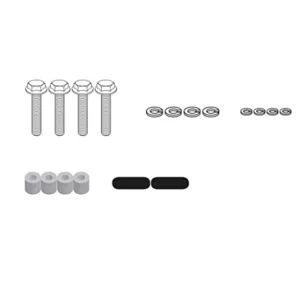 KAPPA ADAPTER KZ2130 KÖZPONTI KONZOL FELSZERELÉSÉHEZ AZ EREDETI YAMAHA MT-07 TRACER '16-'19, TRACER 7/7 GT '20-'24 OLDALKONZOLOKKAL EGYÜTT