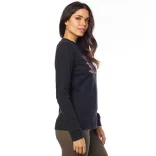 Fox Moto-X crew Hoody pulóver vintage fekete S méret