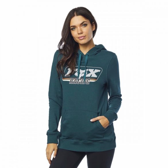 Fox Girl Retro Fox Hoody, jade