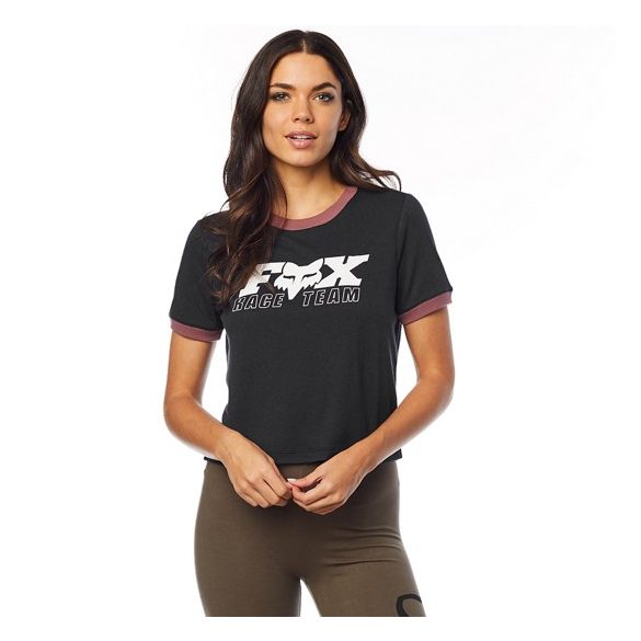 Fox Girl T-Shirt Race Team Corp black