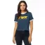 Fox girl t - shirt race team corp kék