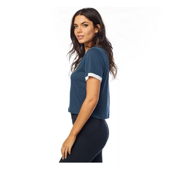 Fox Girl T-Shirt Race Team Corp blue