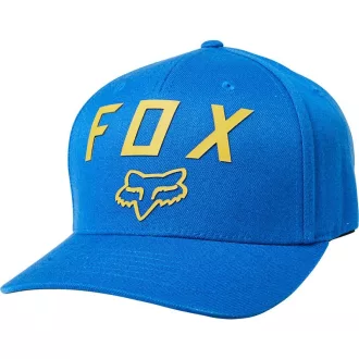 Fox Number2 royal kék flexfit sapka, l/xl méret