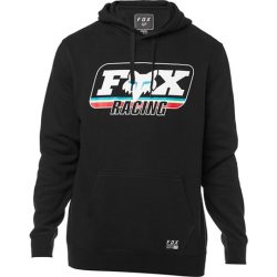 Fox Throwback Black kapucnis pulóver,