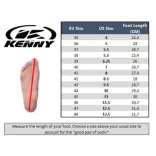 Kenny racing track black-white csizma