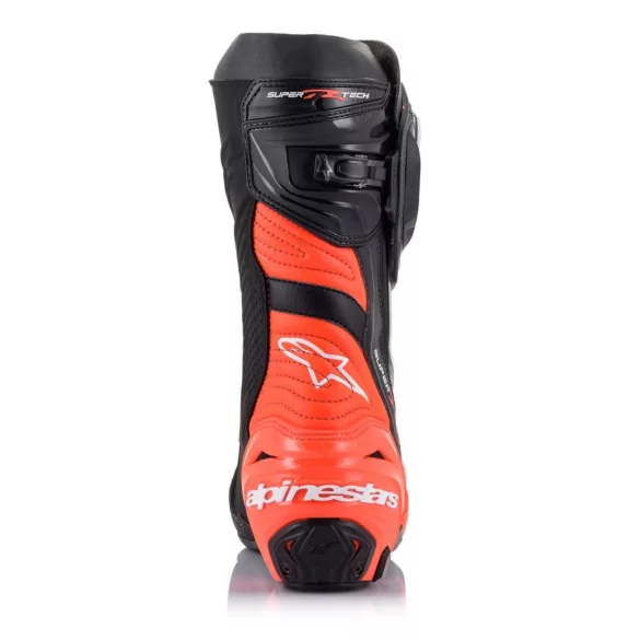 Alpinestars Racing  Supertech R  motoroscsizma, fekete-fehér-piros