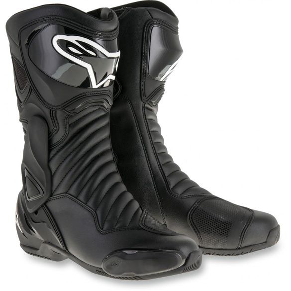 ALPINESTARS RACING  S-MX6 V2  motoroscsizma, FEKETE