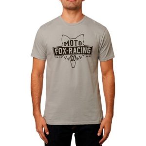 Fox T-Shirt Flat Head póló, szürke S méret