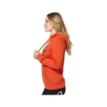 Fox Centered PO Atomic orange kapucnis pulóver S méret