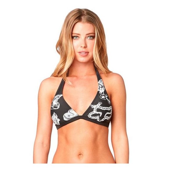 Fox Live Fast Fixed Halter bikini felső