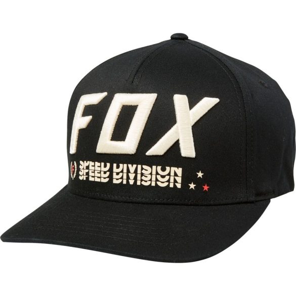 Fox Triple Threat Flexfit sapka fekete L-XL 