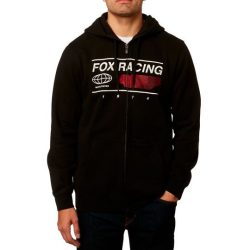 Fox Global Black kapucnis pulóver, 2XL méret