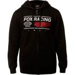 Fox Global Black kapucnis pulóver, 2XL méret